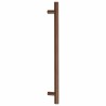 Poignées d'armoire 5 pcs bronze 224 mm acier inoxydable 
