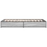 Cadre de lit sans matelas sonoma gris 90x190 cm 