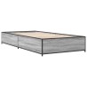 Cadre de lit sans matelas sonoma gris 90x190 cm 