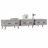 Meuble TV sonoma gris 150x36x30 cm bois d'ingénierie 
