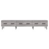 Meuble TV sonoma gris 150x36x30 cm bois d'ingénierie 