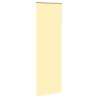 Store enrouleur occultant jaune largeur du tissu 70,7 cm 