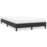 Cadre de lit sans matelas noir 120x210 cm velours 