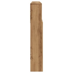 Armoire de tête de lit chêne artisanal 200x19x103,5 cm 