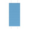 Store plissé bleu 65x100 cm largeur du tissu 64,4 cm polyester 