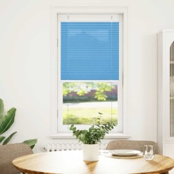 Store plissé bleu 65x100 cm largeur du tissu 64,4 cm polyester 