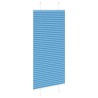 Store plissé bleu 65x100 cm largeur du tissu 64,4 cm polyester 