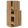 Armoire d'apothicaire chêne artisanal bois d'ingénierie 