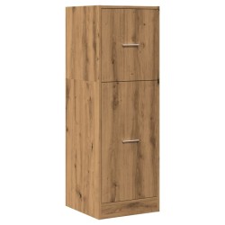 Armoire d'apothicaire chêne artisanal bois d'ingénierie 