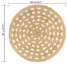 Tapis fait à la main Jute tressée 180 cm 