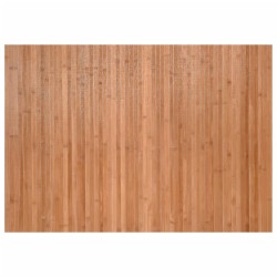 Tapis rectangulaire naturel 70x200 cm bambou 