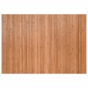 Tapis rectangulaire naturel 70x200 cm bambou 