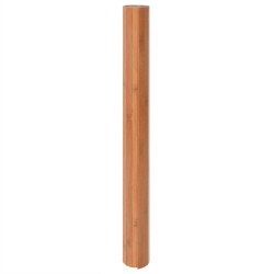 Tapis rectangulaire naturel 70x200 cm bambou 