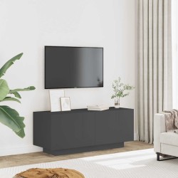 Meuble TV Gris 100x35x40 cm Aggloméré 