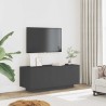 Meuble TV Gris 100x35x40 cm Aggloméré 