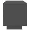 Meuble TV Gris 100x35x40 cm Aggloméré 