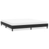 Cadre de lit sans matelas noir 200x210 cm velours 