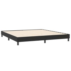 Cadre de lit sans matelas noir 200x210 cm velours 