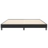 Cadre de lit sans matelas noir 200x210 cm velours 