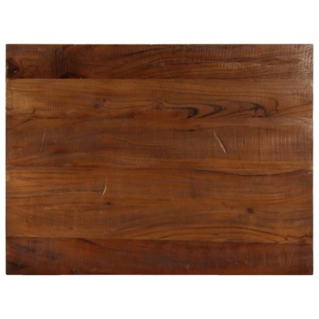 Dessus de table 80x70x3,8 cm rectangulaire bois massif récupéré 