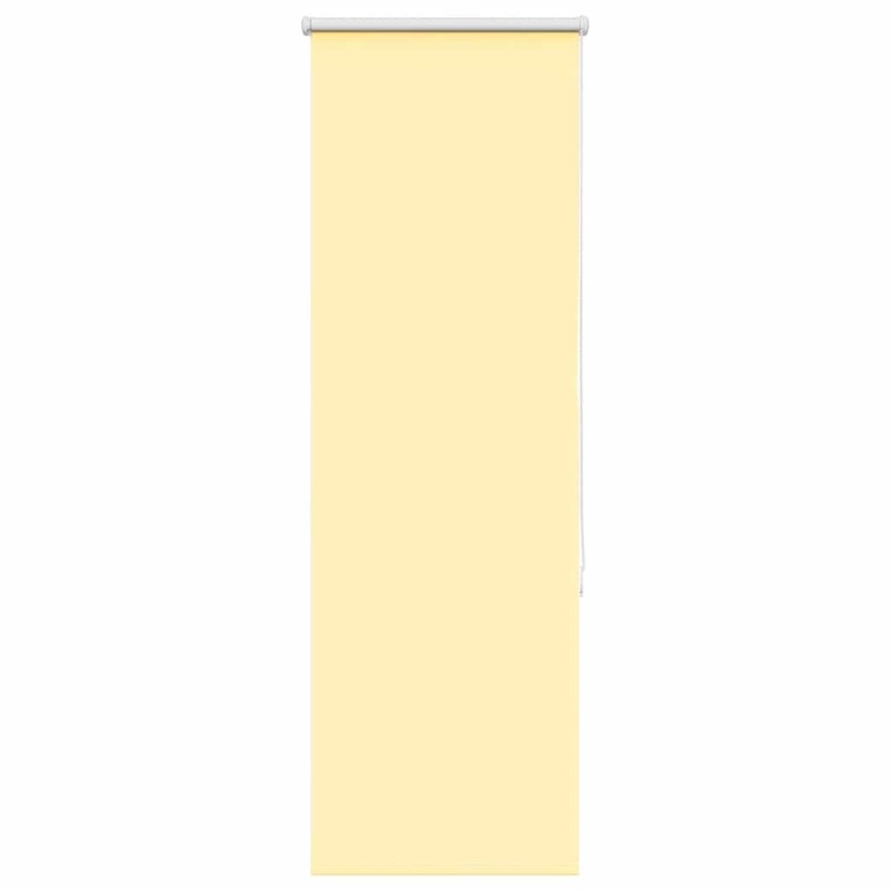 Store enrouleur occultant jaune largeur du tissu 45,7 cm 
