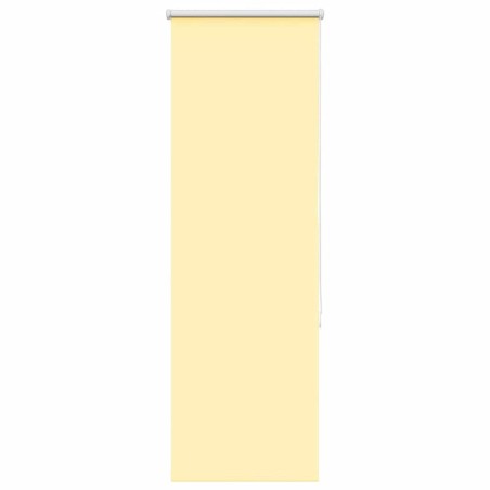 Store enrouleur occultant jaune largeur du tissu 45,7 cm 