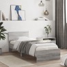Cadre de lit sans matelas avec tête de lit 90x200 cm 