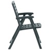 Chaises de jardin lot de 2 Plastique Vert 