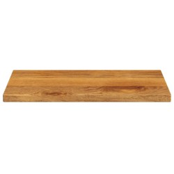 Dessus de table 50x20x3,8 cm rectangulaire bois massif manguier 
