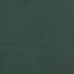 Tête de lit avec oreilles Vert foncé 103x16x118/128 cm Velours 