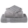 Serviettes de douche de qualité supérieure SOLUND 2 pcs gris 