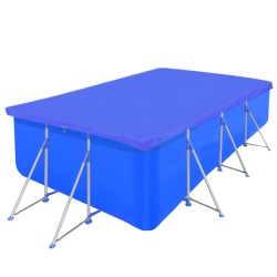 vidXL Couverture de piscine PE Rectangulaire 90 g/sqm 540 x 270 cm 