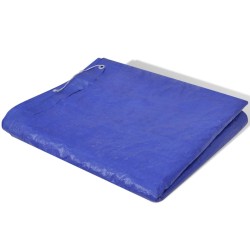 vidXL Couverture de piscine PE Rectangulaire 90 g/sqm 540 x 270 cm 