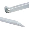 Piquets de tente 24 pcs 30 cm Ø20 mm acier galvanisé 