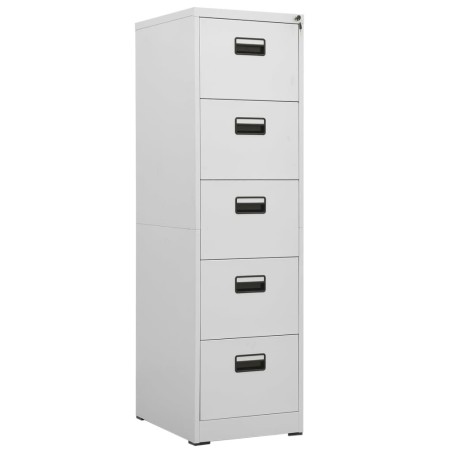 Classeur Gris clair 46x62x164 cm Acier 