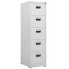 Classeur Gris clair 46x62x164 cm Acier 