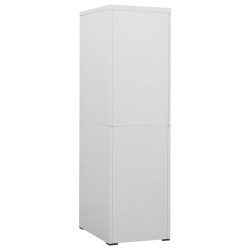 Classeur Gris clair 46x62x164 cm Acier 