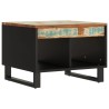 Table basse 55x50x40 cm bois de récupération massif 