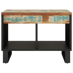Table basse 55x50x40 cm bois de récupération massif 