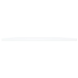 Panneaux de bibliothèque 4 pcs blanc bois d’ingénierie 