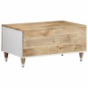 Table basse 80x50x40 cm bois de manguier massif 