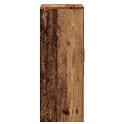 Armoire à chaussures vieux bois 60x35x92 cm bois d'ingénierie 