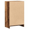 Armoire à chaussures vieux bois 60x35x92 cm bois d'ingénierie 