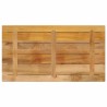 Dessus de table rectangulaire bois massif de manguier brut 