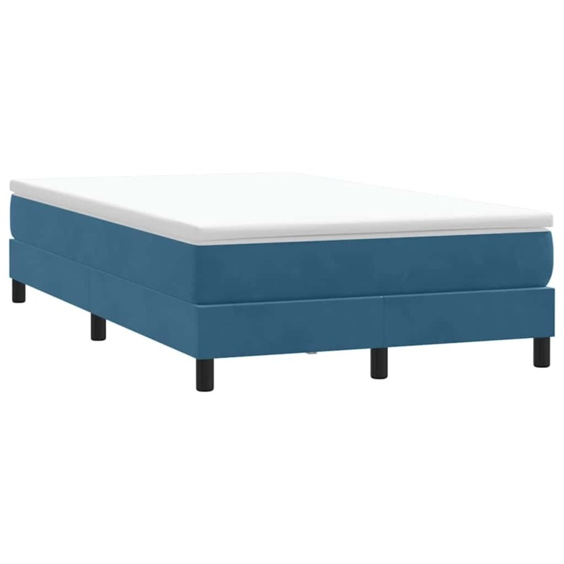 Sommier à lattes de lit sans matelas bleu foncé 120x210 cm Sommier à lattes de lit sans matelas bleu foncé 120x210 cm