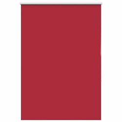 Store enrouleur occultant rouge largeur du tissu 105,7 cm 