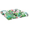 Coussin de palette multicolore 70x70x12 cm tissu 