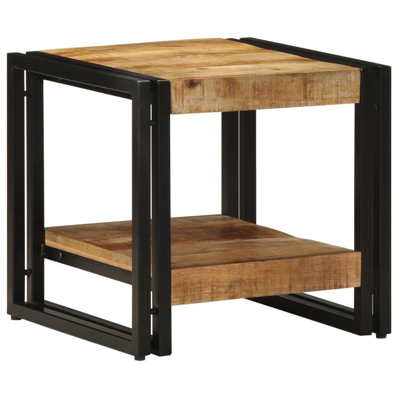 Table basse40x50x38 cm en bois de manguier massif 