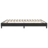 Cadre de lit sans matelas noir 180x220 cm velours 