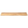 Dessus de table 140x50x2,5cm rectangulaire bois massif manguier 